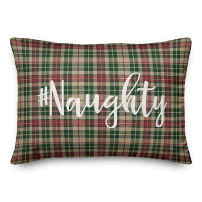  Coussin lombaire Naughty in Tartan