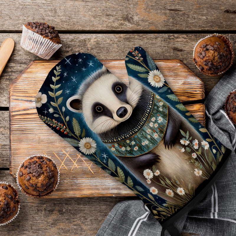 Fourre-tout en coton Folk Art