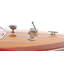 Bateau peint triton Riva