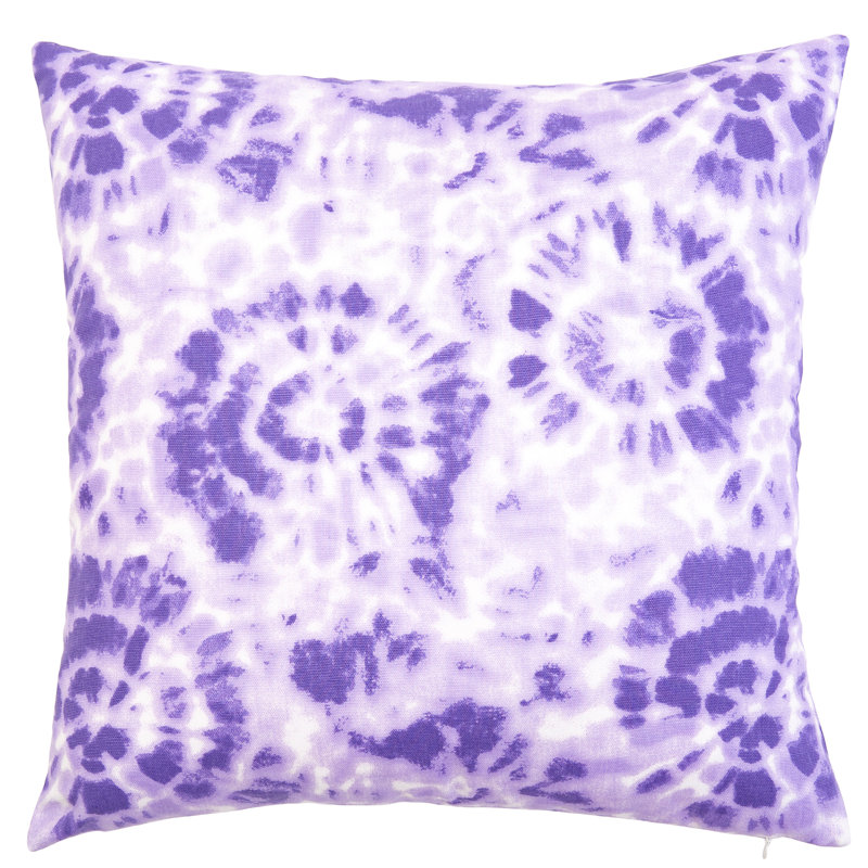 Housse et insert de coussin décoratif carré Peyton, Mauve, 22 po x 22 po