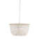 Lorsworth 3 - Light Seashell Dimmable Drum Chandelier