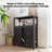 Nikoll Bamboo Mounting / Installation Required Bathroom Cabinet-1716892342