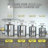 Cooks Standard Classic Stainless Steel Food Jar Storage Canister Set Large, Airtight Containers with Glass Lid for Tea Coffee Sugar Flour Pantry Kitchen Counter, 4-Piece-93266649