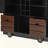 Farmhouse Kitchen Island With Drop Leaf, Power Outlet, Kitchen Storage Cart With 2 Doors, 2 Drawers, Rolling Kitchen Island On 4 Large Wheels With Spice Rack For Kitchen, Dining Room-897613889