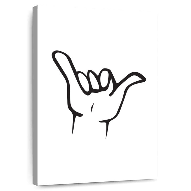 Shaka, 39" H x 26" W