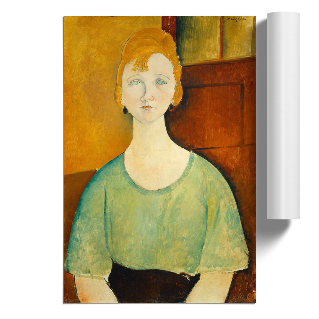 Portrait of a Girl by Amedeo Modigliani - Frameless Print