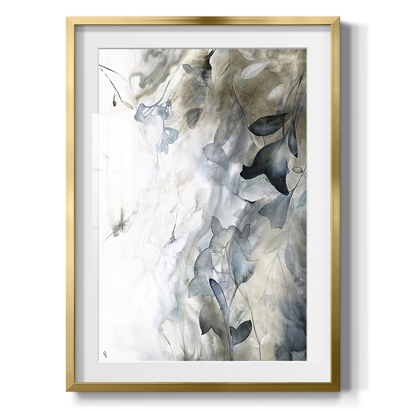 Ardours I - impression encadrée, H 25,5 po x l 17,5 po, Doré