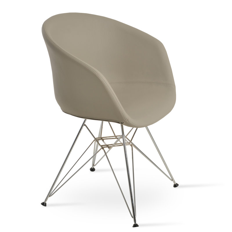 Fauteuil tour Tribeca, Similicuir os, Chrome