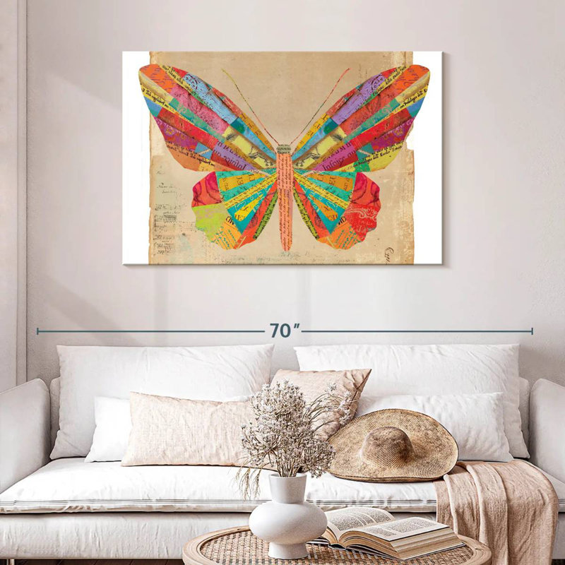 Craft Butterfly, 30" H x 45" W