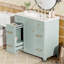 Meuble-lavabo 36 po, portes à fermeture douce, tablettes réglables et tiroir de rangement pour sèche-cheveux-1265489349