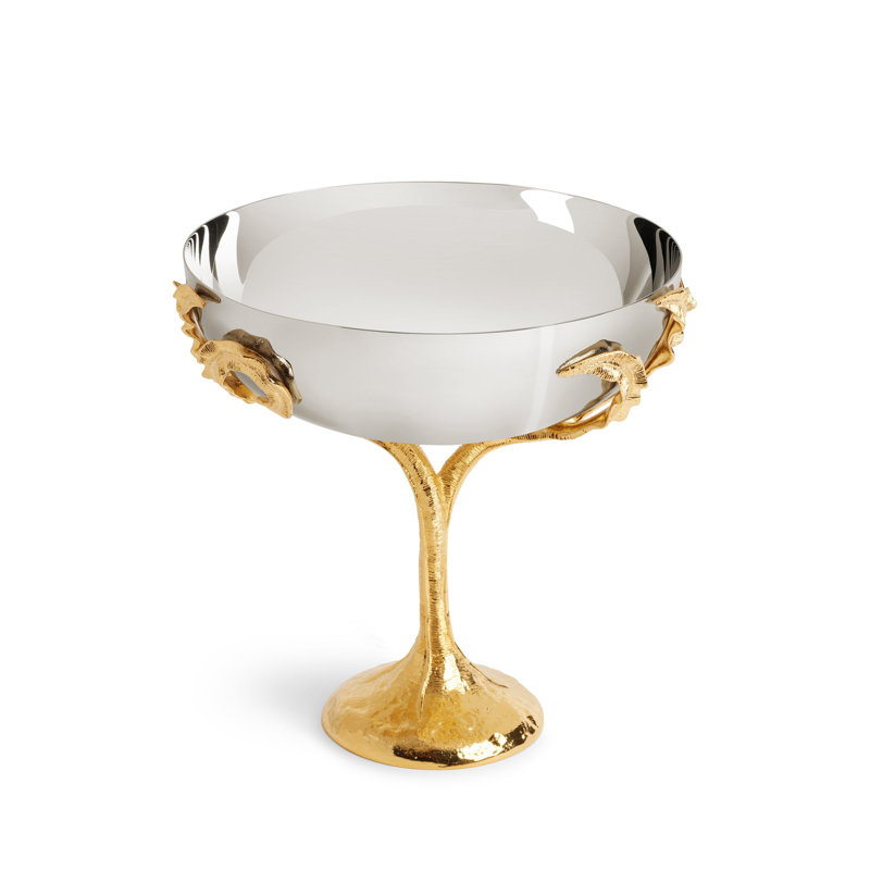 Fern Handmade 24k Gold Plated Dessert Bowl