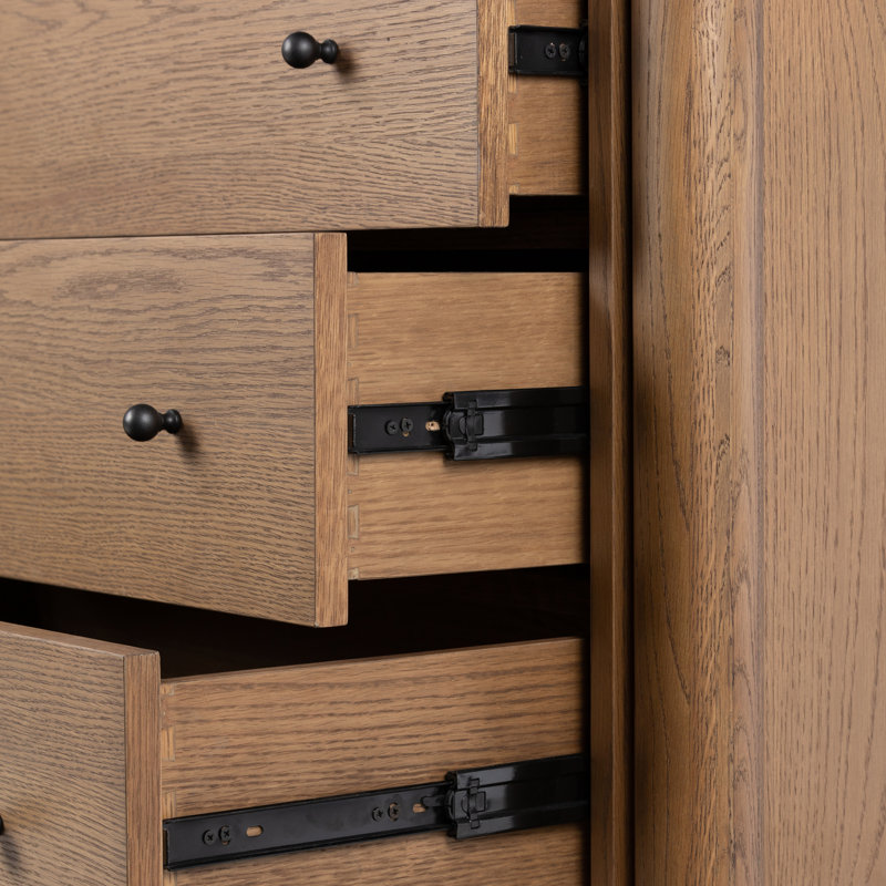 Roark 6 - Drawer Dresser, Brown