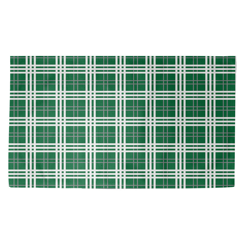 Plaid Indoor Rug, Rectangle 5' x 7'