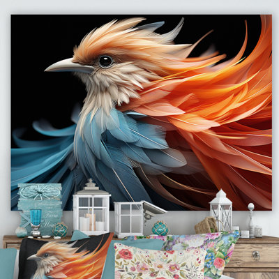 «Ethereal Tones Form Abstract Wingspans I», reproduction d'art sur toile