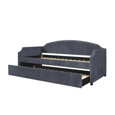Yamna Upholstered UK Single - DE 90 X 190 Cm with Trundle