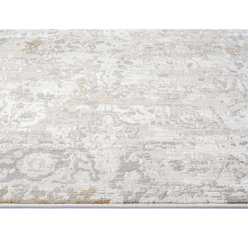 Floral Indoor Rug, Rectangle 5'3" x 7'7"