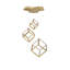 3 - Light LED Cluster Pendant-1162885322