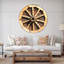 Horloge murale Swigart Farmhouse Designart-34140653