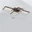 Raffa 3-Light Neutral Style Rectangular LED Semi Flush Mount Ceiling Light-1749398376-1819785639