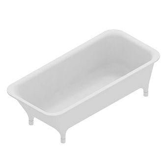 Zucchetti Morphing Freestanding Bathtub 70-7/8'' L x 31-1/2'' W