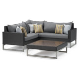Sameko Outdoor 4 - Piece Conversation Set