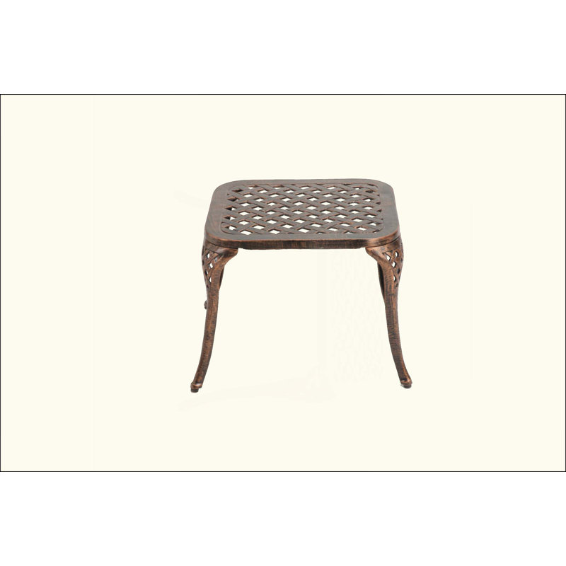 Chaise longue réglable ajustable en fonte d'aluminium résistante à la rouille, idéale pour la détente en plein air et la durabilité