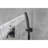12" Rain Shower Head System - Wall Mounted With Hand Shower, Brass/sus304 Mixer Valve & 59" Hose