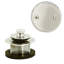 1 1-1 / 2 po x 12 po Ensemble de drain de baignoire 40 en PVC avec trop-plein à deux trous-37157514