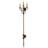 Palmira Steel Candle Wall Light