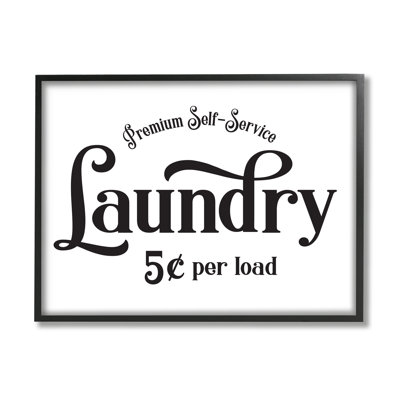 " Premium Laundry Vintage Advertisement Minimal " by Lettered And Lined