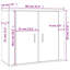 Latavian 33cm Sideboard-784180393