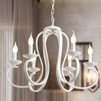 Kulpsville 6 - Light Candle Chandelier