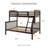 Kearie Twin over Full Standard Bunk Bed-94437184