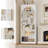 2 - Piece Office Set, Complete Home Office Suite, Computer Desk & 6-shelf Bookcase, Cable Management