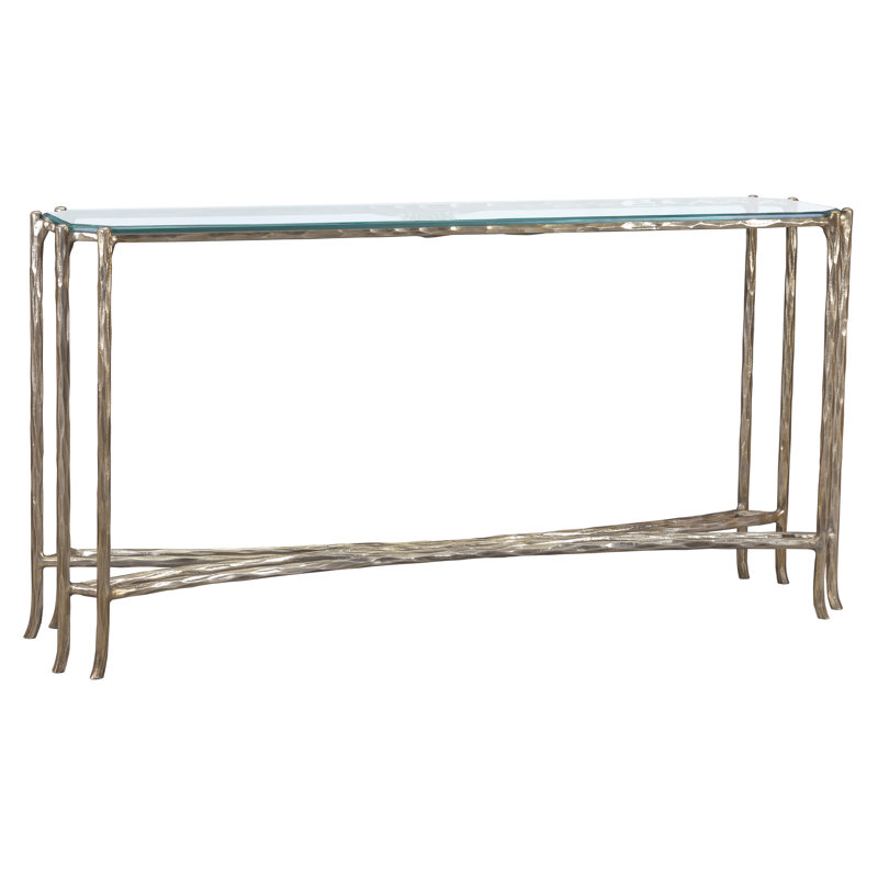 Monier 71'' W Glass Console Table
