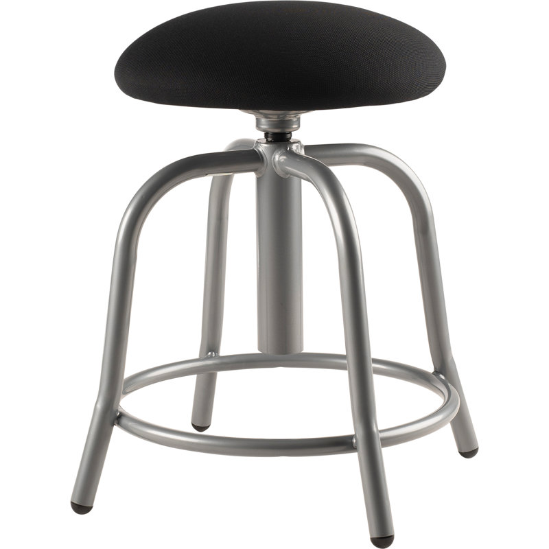 Tabouret actif à hauteur réglable, Noir, Gris