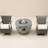 3-Piece Conversation Set with Fire Pit Table