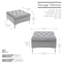 Repose-pieds en velours Manius-1496012390