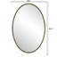 Miroir rétro en fer, effet antique, effet mural-11743306