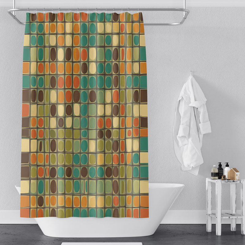 Rideau de douche Shaely, H 72 po x l 70 po