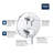 Timeless Pressure Balanced Shower Faucet with Rough-in Valve-87378842