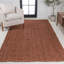 Tapis terre cuite tissé à la main kurland Pata-1057600643