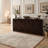 Mid Century Modern V-Shape Storage Cabinet, Dark Walnut-931698750