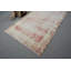 Tapis de salon, tapis rétro, tapis turc, tapis en laine beige, tapis en laine, grand tapis de 5 pi x 8,4 pi