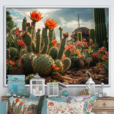 Cactus vert corail - II