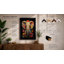 Elephant in Bloom Botanical 1 Piece Single Picture Frame Wall Art-136673025-136673027