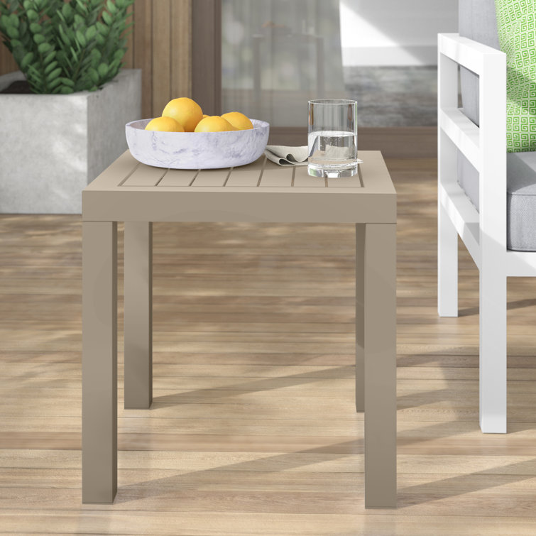 Brette Square Outdoor Side Table
