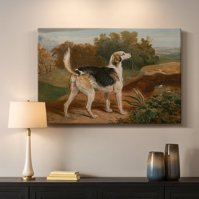 Portrait of a Hound-James Ward-Gallery Wrapped Canvas-c. early 19th Century, 24 x 36