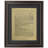 Dunlap Broadside - Declaration of Independence | Framed Textual Art Print on Antique Parchment