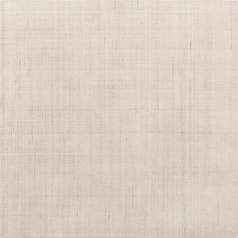 Liabah Wool Striped Indoor Rug, Square 10'